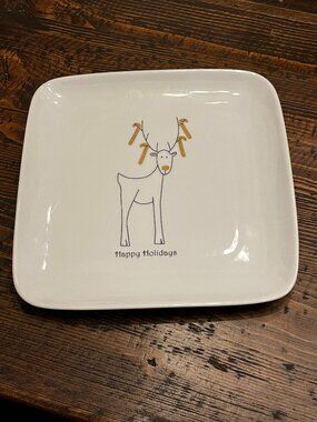 BIA Holiday Plate - Reindeer